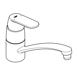 Смеситель для кухни GROHE Eurosmart Cosmopolitan, хром (31170000)