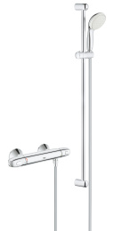 Термостат для душа GROHE Grohtherm 1000 с душевым гарнитуром, хром (34824004-DP) (ПОВРЕЖДЕНА УПАКОВКА)