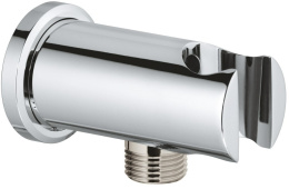 Подключение для душевого шланга с держателем ручного душа GROHE Rainshower, кругл. розетка (26658000)