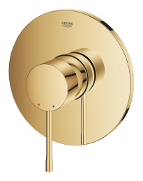 Внешняя часть смесителя для душа GROHE Essence скрытого монтажа, круглая, холодный рассвет глянец (24168GL1)