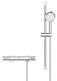 Термостат для душа GROHE Grohtherm 1000 Performance с душевым гарнитуром, хром (34834000)