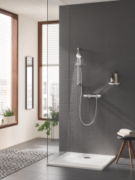 Термостат для душа GROHE Grohtherm 1000 Performance с душевым гарнитуром, хром (34834000)