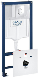 Комплект инсталляции GROHE Rapid SL 4 в 1 с унитазом Essence (NW0124)