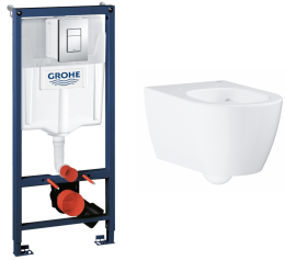 Комплект инсталляции GROHE Rapid SL с унитазом Essence (NW0126)