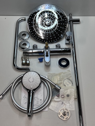Душевая система GROHE Euphoria System 260 с термостатом для ванны, хром (27475002/U), уцененный товар
