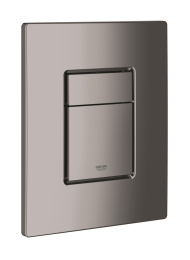 Панель смыва для унитаза GROHE Skate Cosmopolitan, 3 режима, темный графит глянцевый (38732A00)