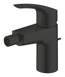 Смеситель для биде GROHE Eurosmart с донным клапаном, S-size, черный матовый (329292433)