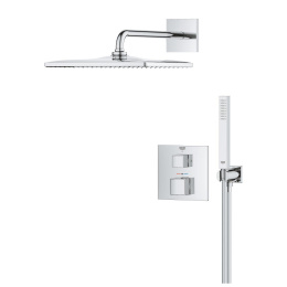 Душевая система GROHE Grontherm Cube с термостатом для душа, хром (34868000)