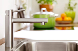 Смеситель для кухни GROHE Concetto, суперсталь (31128DC1)