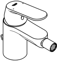 Смеситель для биде GROHE Eurosmart Cosmopolitan, S-size, хром (32840000)