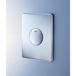 Панель смыва для унитаза GROHE Skate, 1 режим, нержавеющая сталь (38672SD0)