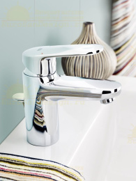 Смеситель для раковины GROHE Europlus, XS-size, хром (33156002)