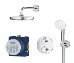 Душевая система GROHE Grohtherm с термостатом для душа, хром (34727000)