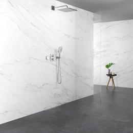 Ручной душ GROHE Rainshower SmartActive 130 Cube, 12 л/мин, 3 режима, хром (26550000)