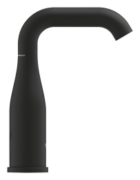 Смеситель для раковины GROHE Essence без донного клапана, M-size, фантомный черный (24176KF1)