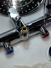 Душевая система GROHE Euphoria System 260 с термостатом для ванны, хром (27475002/U), уцененный товар