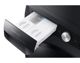 Стиральная машина Samsung WW80AG6L28BBLP с автодозировкой средства для стирки 8 кг, черный