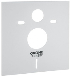 Комплект инсталляции GROHE Solido 4 в 1, с подвесным унитазом Lecico Sydney, сиденьем с крышкой и панелью смыва Skate Air (хром) (39460000)