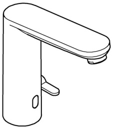 Смеситель для раковины GROHE Eurosmart Cosmopolitan E инфракрасный, L-size, хром (36422000)