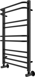 Полотенцесушитель водяной Aquatek Бетта П10 500x800, черный муар AQ KRC1080BL