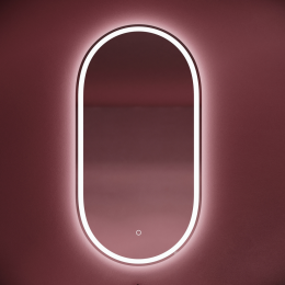 Зеркало с подсветкой Sancos Овал (Oval), 550х1050 мм (OV55F)