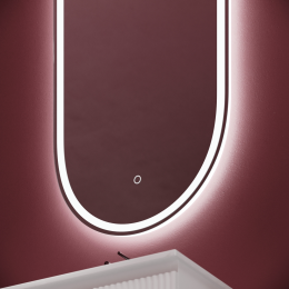 Зеркало с подсветкой Sancos Овал (Oval), 550х1050 мм (OV55F)