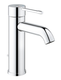 Смеситель для раковины GROHE Essence с донным клапаном, S-size, хром (23589001)