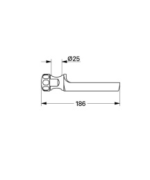 Мыльница для душевых штанг GROHE Relexa, хром (28856000)