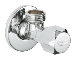 Универсальный угловой вентиль GROHE 1/2", хром (2201600M)