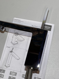 Смеситель для раковины GROHE Eurocube Joy, M-size, хром (23658000/UB), уцененный товар