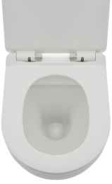 Унитаз AQUAme подвесной с сиденьем с микролифтом, белый AQM2002