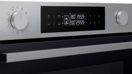 Духовой шкаф Samsung Dual Cook NV7B4445UAS/WT, нержавеющая сталь