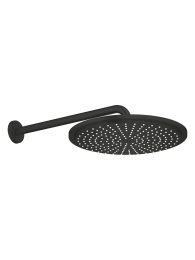 Верхний душ GROHE Rainshower Cosmopolitan Metal 310, 8 л/мин, 1 режим, 380 мм, матовый черный (260662430)