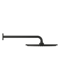 Верхний душ GROHE Rainshower Cosmopolitan Metal 310, 8 л/мин, 1 режим, 380 мм, матовый черный (260662430)