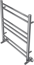 Полотенцесушитель водяной Aquatek Либерти П7 500x600, хром AQ RR0760CH