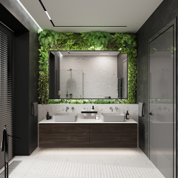 Раковина накладная Aqueduto ESPIRAL, прямоугольная 370*500, серый матовый (ESP0430)