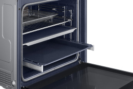 Духовой шкаф Samsung Dual Cook Flex NV7B5645TAK/WT, 76 л, черный