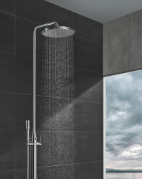 Душевая система GROHE Essence со смесителем для душа, хром (23741001)