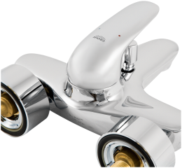 Смеситель для ванны GROHE Wave, хром (32286001)