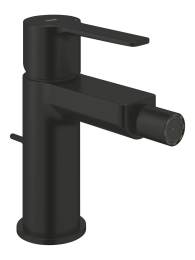 Смеситель для биде GROHE Lineare с донным клапаном, S-size, матовое черное (338482431)