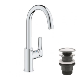 Смеситель для раковины GROHE Eurosmart, L-size, хром (23970003)