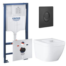 Комплект инсталляции GROHE Rapid SL 1000044 с унитазом GROHE Euro Ceramic (NW0689)