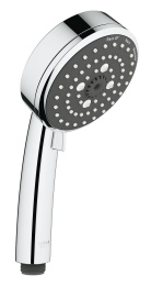 Ручной душ GROHE Vitalio Comfort 100, 3 режима, хром/черный (26092000)