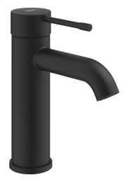 Смеситель для раковины GROHE Essence без донного клапана, S-size, фантомный черный (24172KF1)