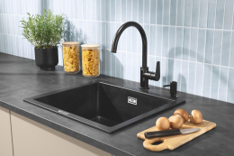 Дозатор жидкого мыла GROHE Contemporary, матовый чёрный (1021652430)