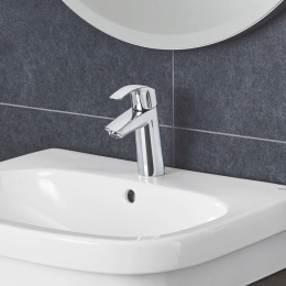 Смеситель для раковины GROHE Eurosmart, M-size, хром (23324001)