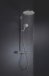 Душевая система GROHE Rainshower SmartActive 310 с термостатом для душа, суперсталь (26836DC0)
