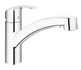 Смеситель для кухни GROHE Eurosmart с вытяжным душем, хром (30305000)