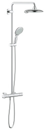 Душевая система GROHE Euphoria Power&Soul 190 с термостатом для душа, хром (26186000)