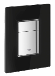 Панель смыва для унитаза GROHE Skate Cosmopolitan Glass, 3 режима, черный бархат (38845KS0)